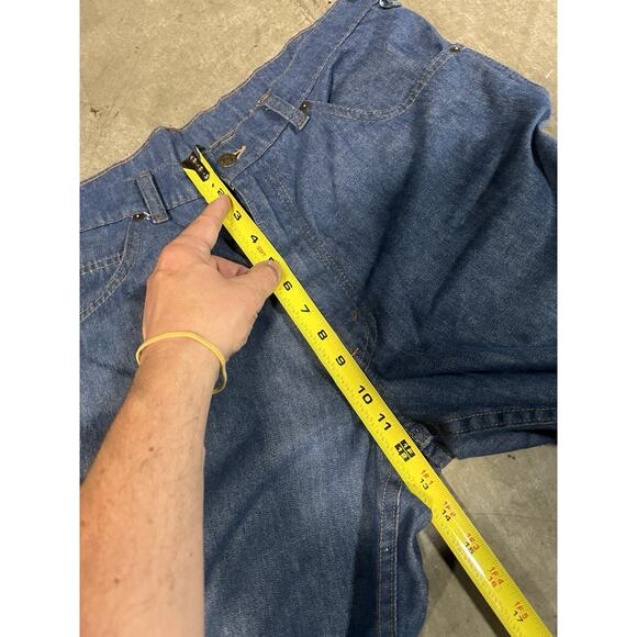 Vintage 70s Orange Tab Jeans Levi’s Men’s 34 X 30 Talon Zipper - Picture 11 of 16